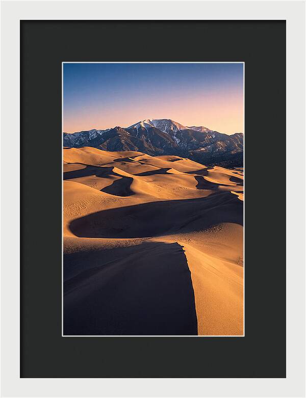 Majestic Dunes At Dawn