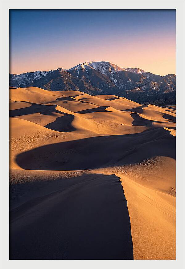 Majestic Dunes At Dawn