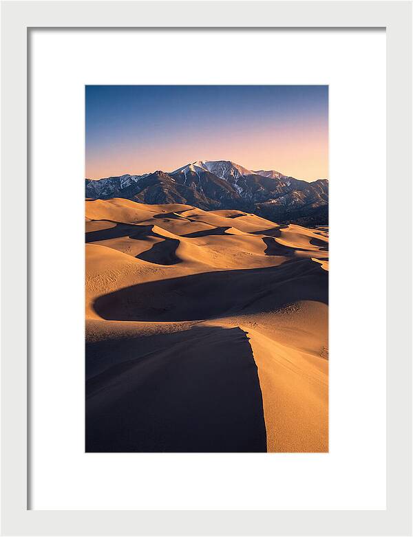 Majestic Dunes At Dawn