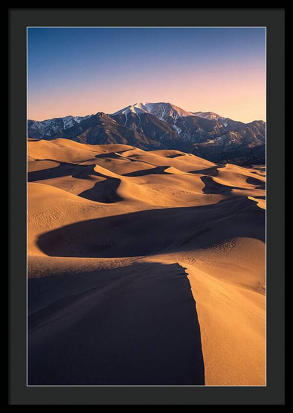 Majestic Dunes At Dawn