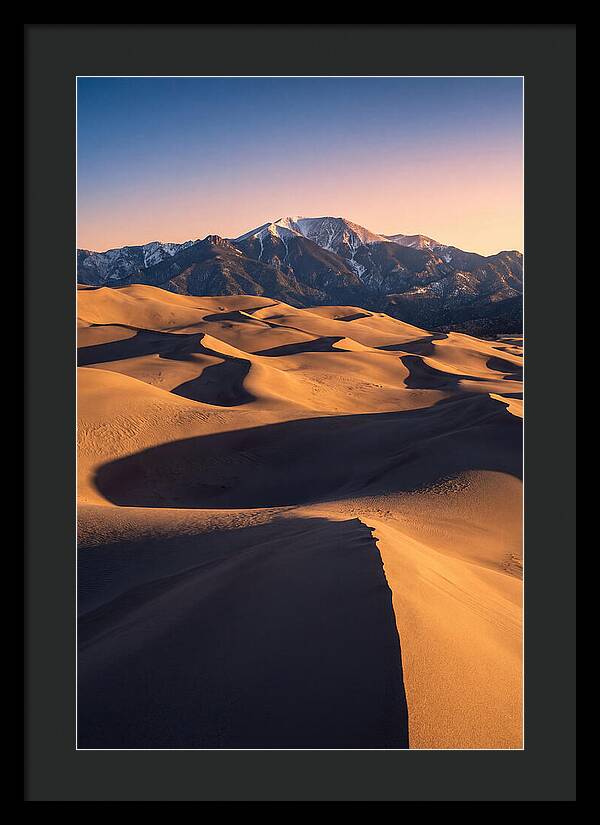 Majestic Dunes At Dawn