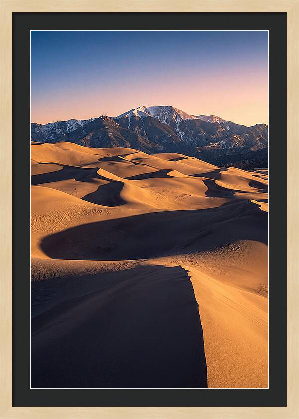 Majestic Dunes At Dawn