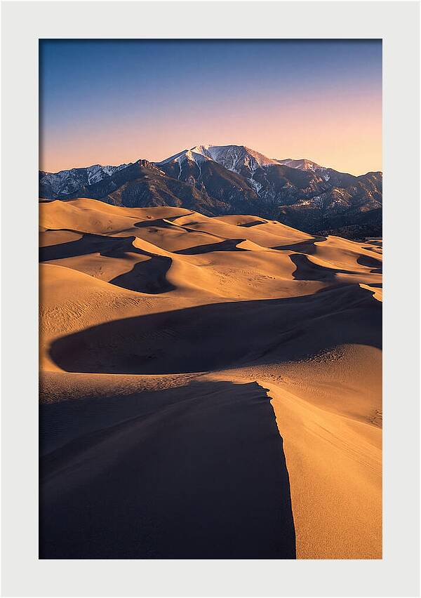 Majestic Dunes At Dawn