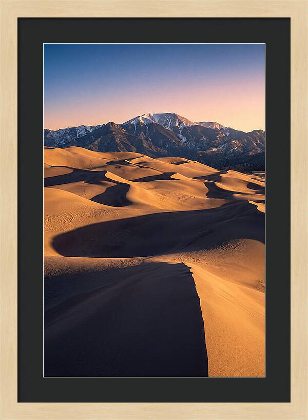 Majestic Dunes At Dawn