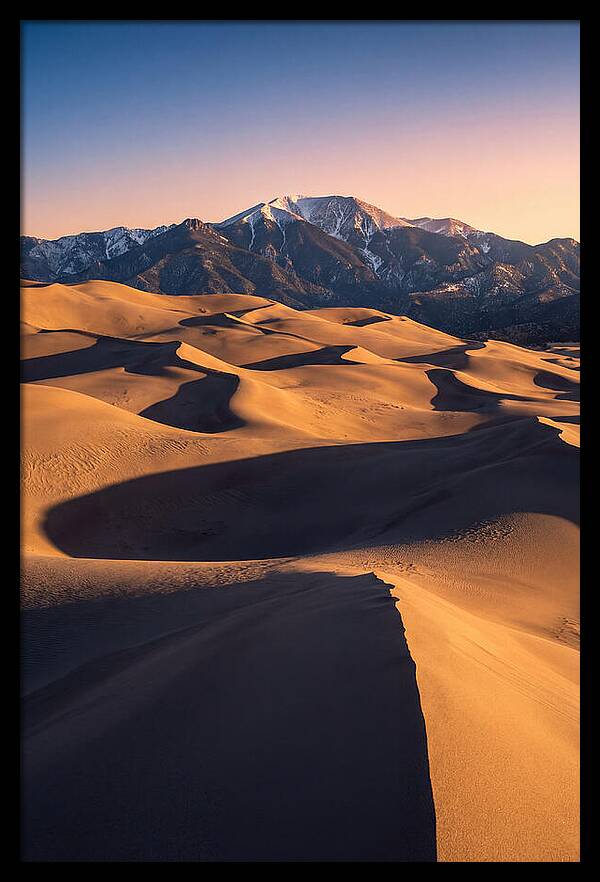 Majestic Dunes At Dawn