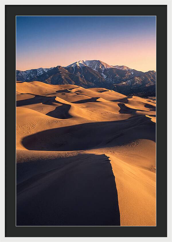 Majestic Dunes At Dawn