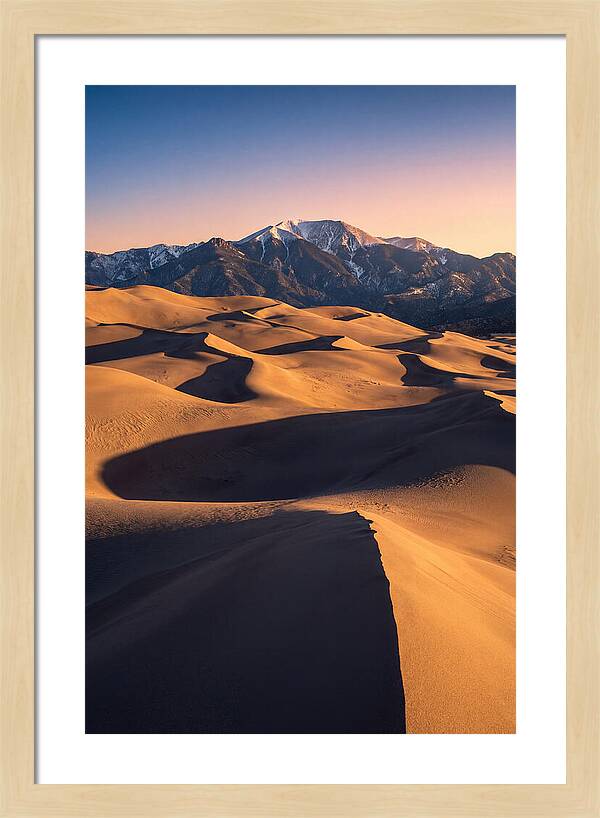 Majestic Dunes At Dawn