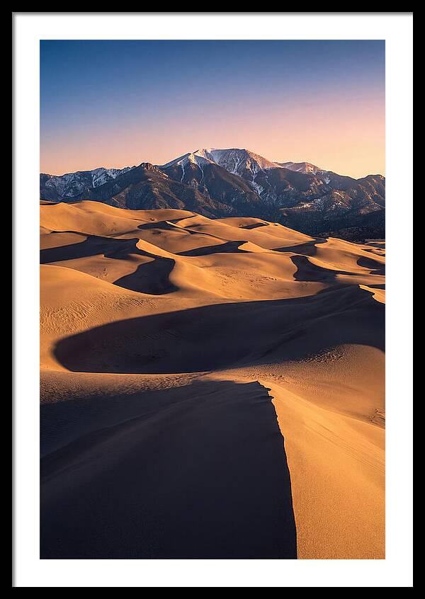 Majestic Dunes At Dawn