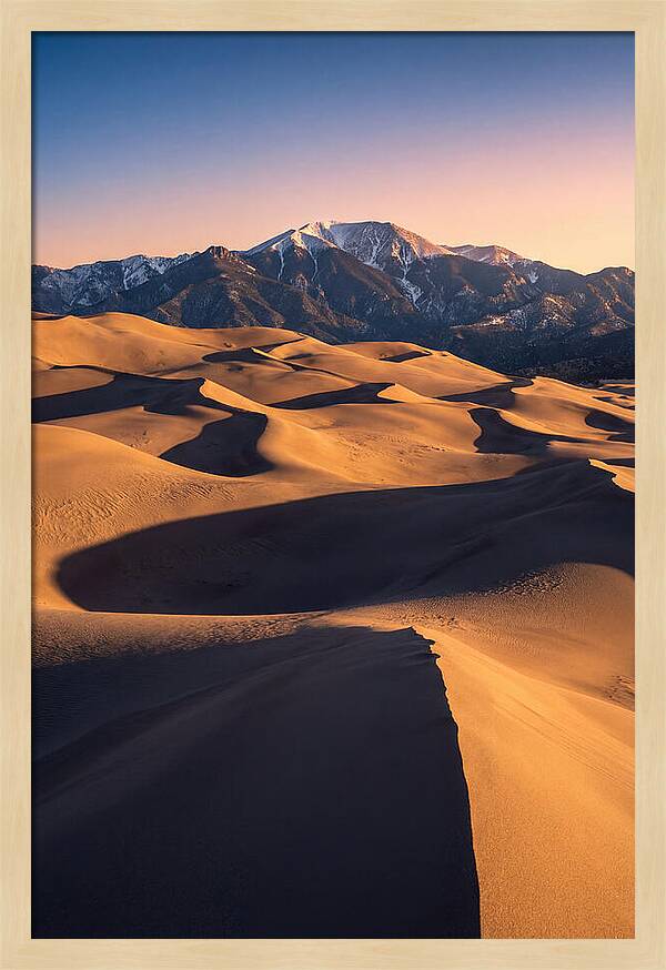 Majestic Dunes At Dawn