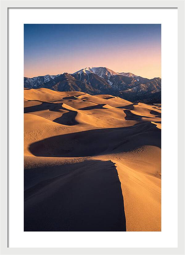 Majestic Dunes At Dawn