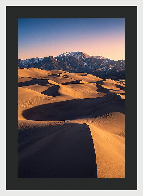 Majestic Dunes At Dawn