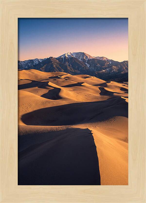 Majestic Dunes At Dawn