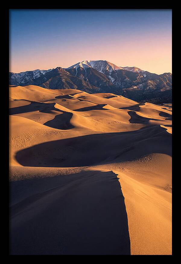 Majestic Dunes At Dawn