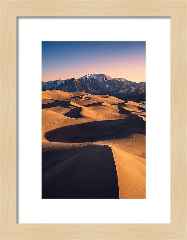 Majestic Dunes At Dawn