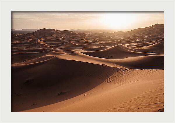 Majestic Dunes Of Erg Chebbi