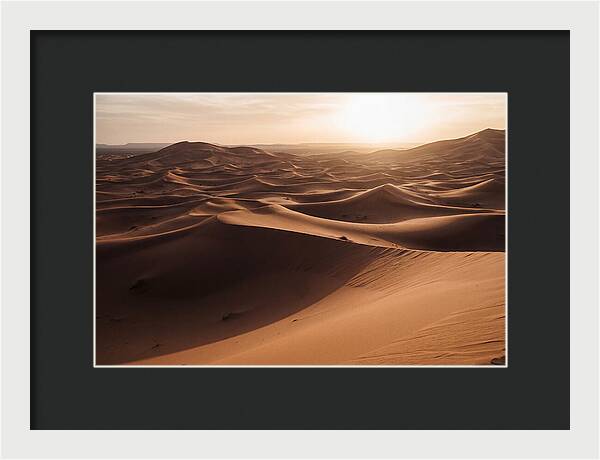 Majestic Dunes Of Erg Chebbi
