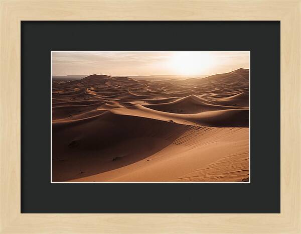Majestic Dunes Of Erg Chebbi