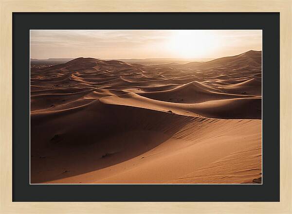 Majestic Dunes Of Erg Chebbi