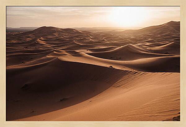 Majestic Dunes Of Erg Chebbi