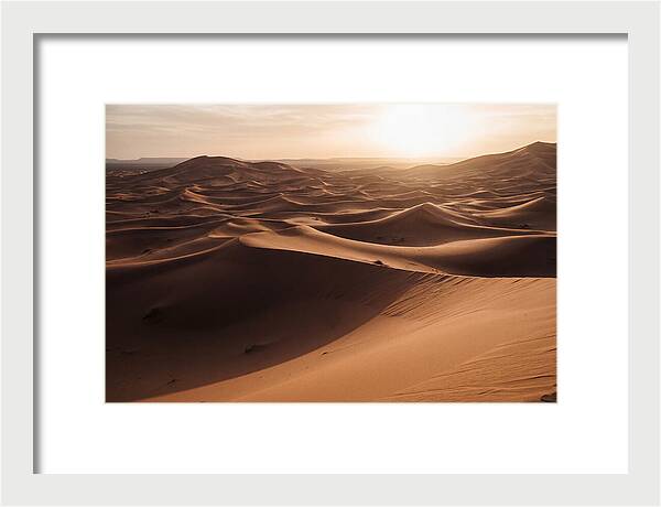 Majestic Dunes Of Erg Chebbi