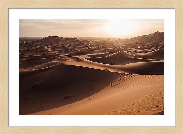 Majestic Dunes Of Erg Chebbi