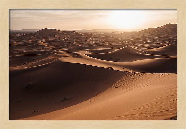 Majestic Dunes Of Erg Chebbi