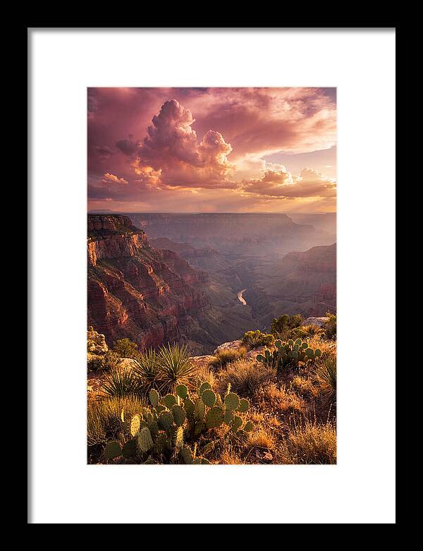 Majestic Dusk Over Grand Canyon