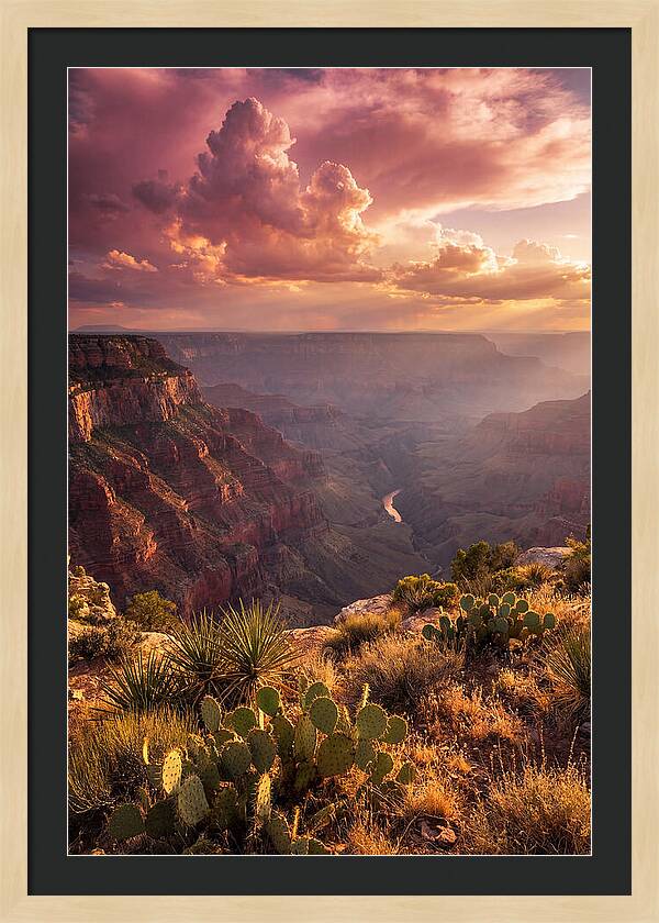 Majestic Dusk Over Grand Canyon