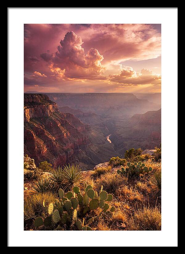 Majestic Dusk Over Grand Canyon