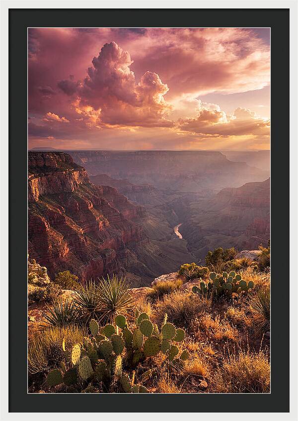 Majestic Dusk Over Grand Canyon