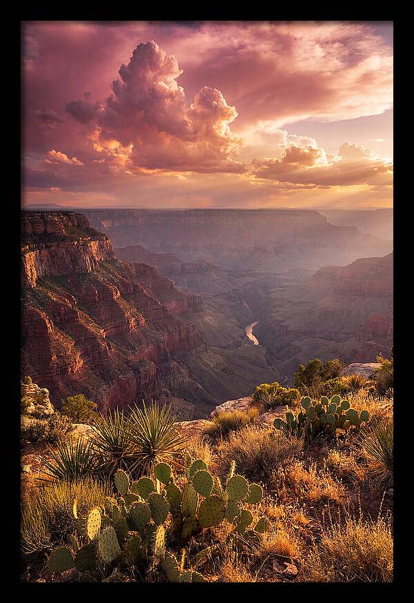 Majestic Dusk Over Grand Canyon