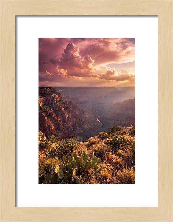 Majestic Dusk Over Grand Canyon