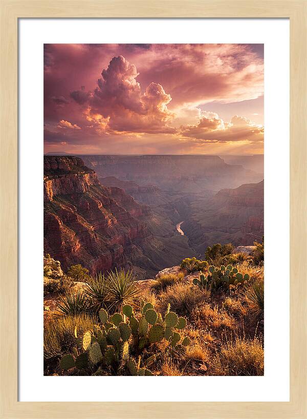 Majestic Dusk Over Grand Canyon