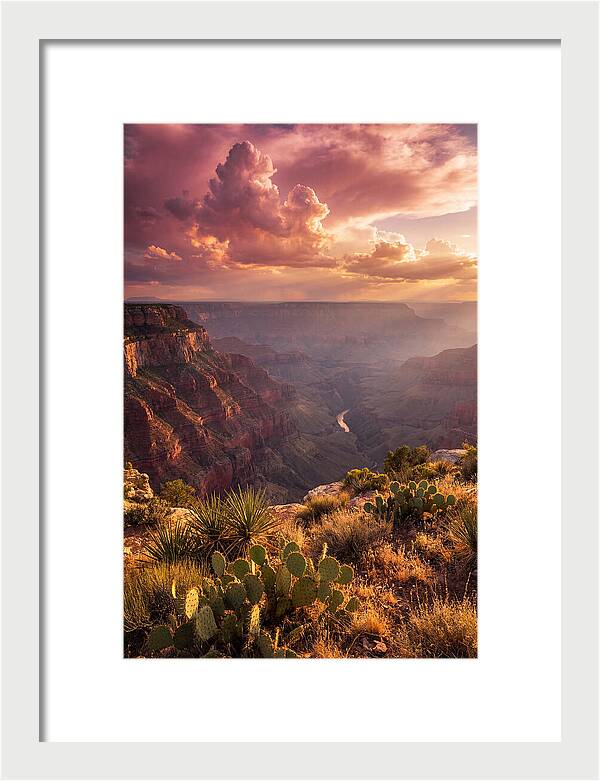 Majestic Dusk Over Grand Canyon