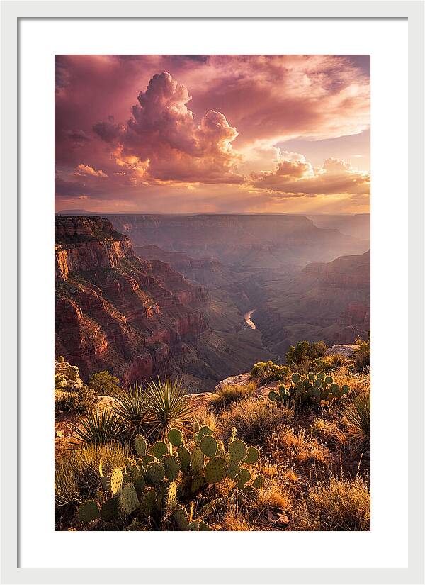 Majestic Dusk Over Grand Canyon