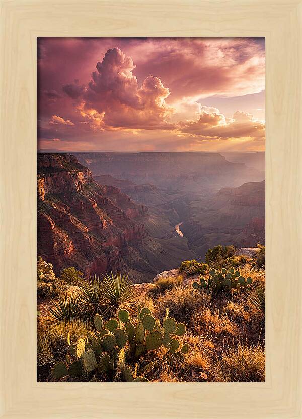 Majestic Dusk Over Grand Canyon