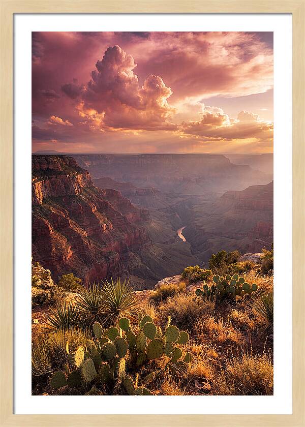 Majestic Dusk Over Grand Canyon