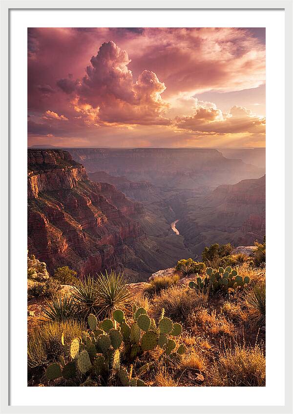 Majestic Dusk Over Grand Canyon