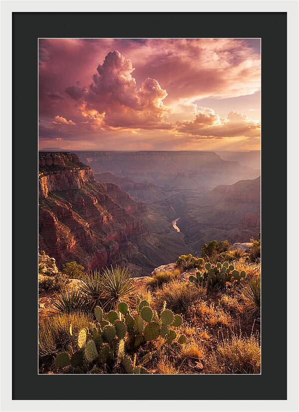Majestic Dusk Over Grand Canyon
