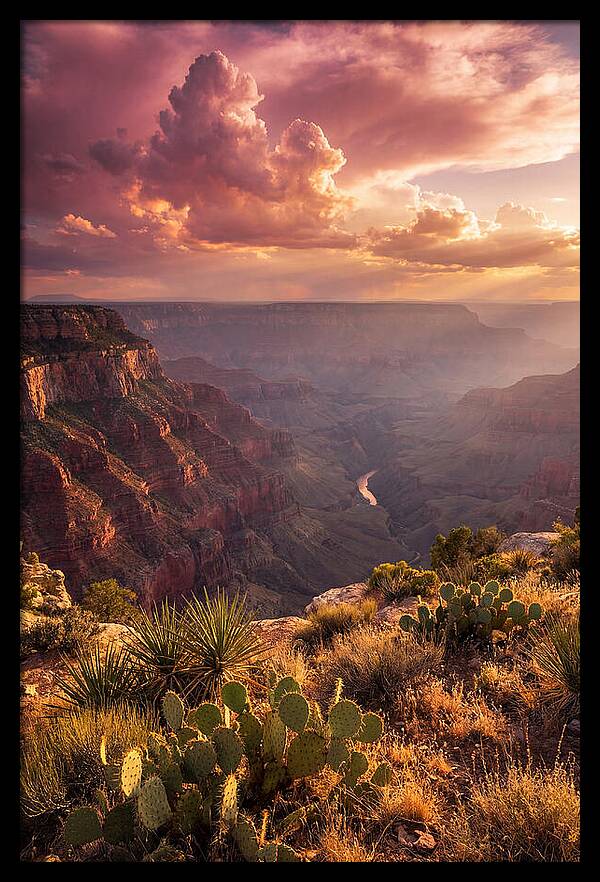 Majestic Dusk Over Grand Canyon