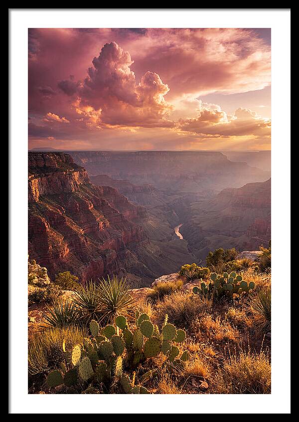 Majestic Dusk Over Grand Canyon