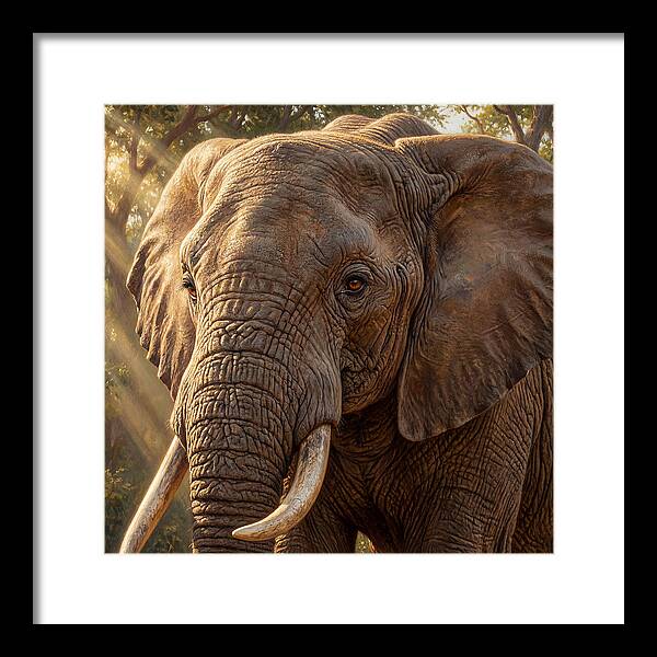 Majestic Elephant Portrait