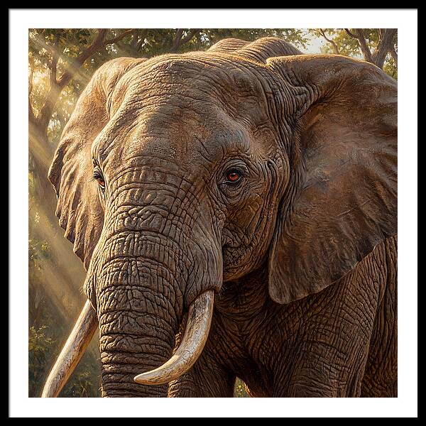 Majestic Elephant Portrait