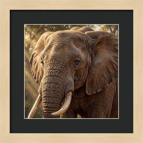 Majestic Elephant Portrait