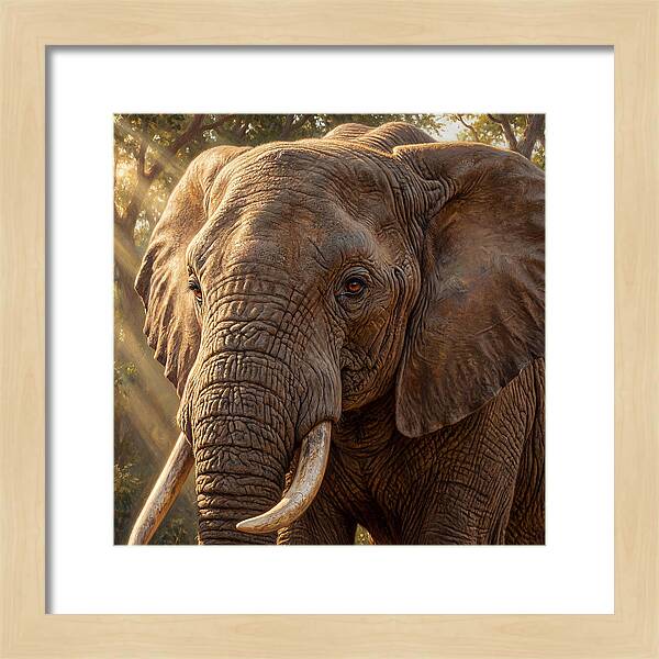 Majestic Elephant Portrait