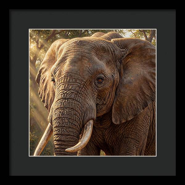 Majestic Elephant Portrait