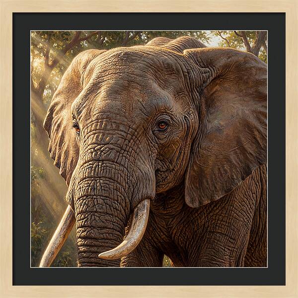 Majestic Elephant Portrait