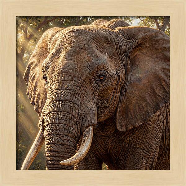 Majestic Elephant Portrait