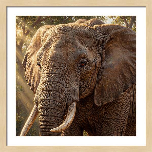 Majestic Elephant Portrait