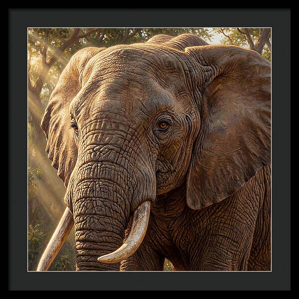 Majestic Elephant Portrait